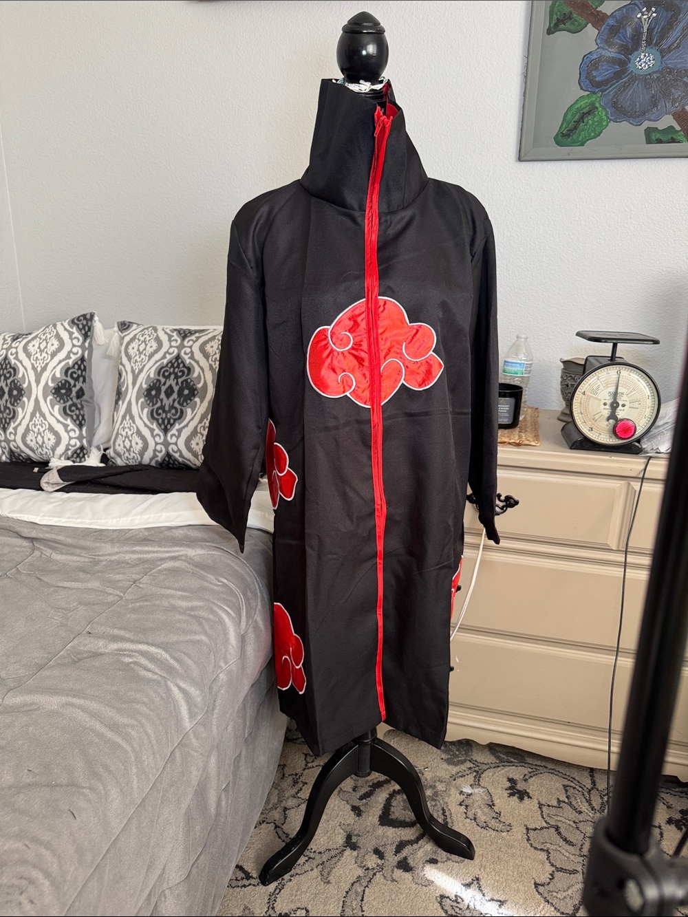 Source Unknown Naruto Akatsuki like 6 pc Halloween costume Sz S